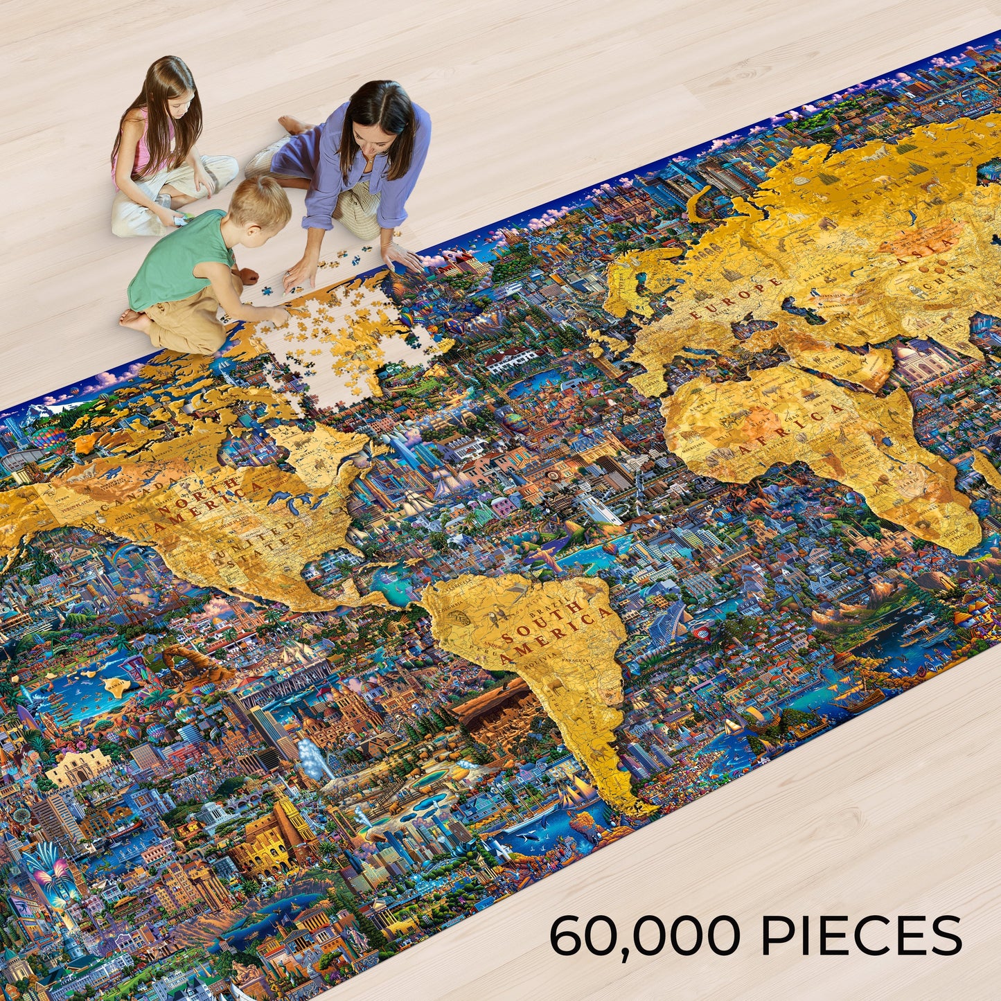 What a Wonderful World - The World's Largest Puzzle🧩